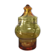 Amber yellow transparent candy