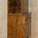 Queen Anne style pedestal commode from around 1710 in walnut and oyster veneer.