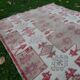 Vintage Turkish Oushak rug 146x183 cm