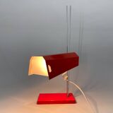 Mid Century Chrome & Metal Adjustable Table Lamp by Lidokov, 1970s