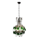 Green Flower Macaroni Light Pendant 1950’s