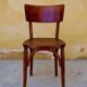 Série de 4 chaises bistrot vintage par Mahieu