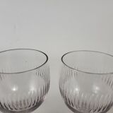 6 water glasses Cristallerie de Portieux XIXeme