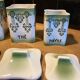 Series 4 art nouveau spice pots