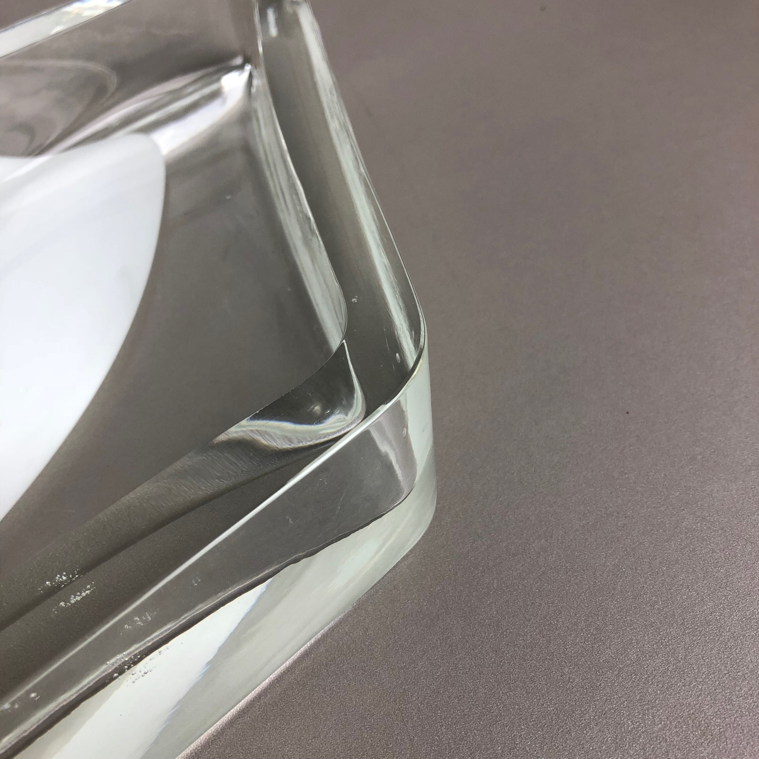 Murano glass shell bowl Antonio da Ros, Cenedese 1970s