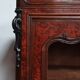 Library from the Napoleonic III era in thuya burl.