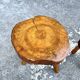 Brutalist Stool Duo with Organic Seating