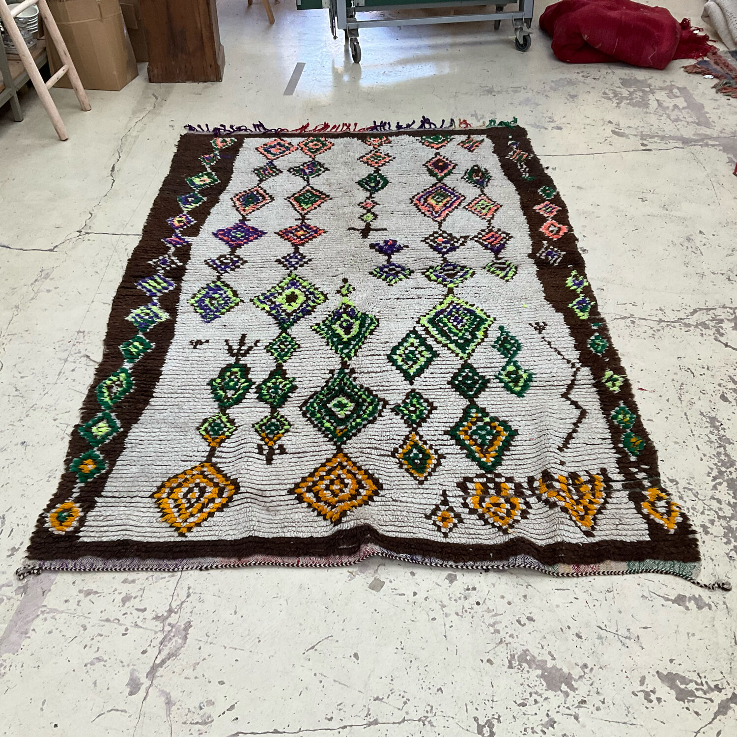 Tapis Boujaad, 252x158 cm