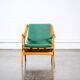 Vintage fan back armchair