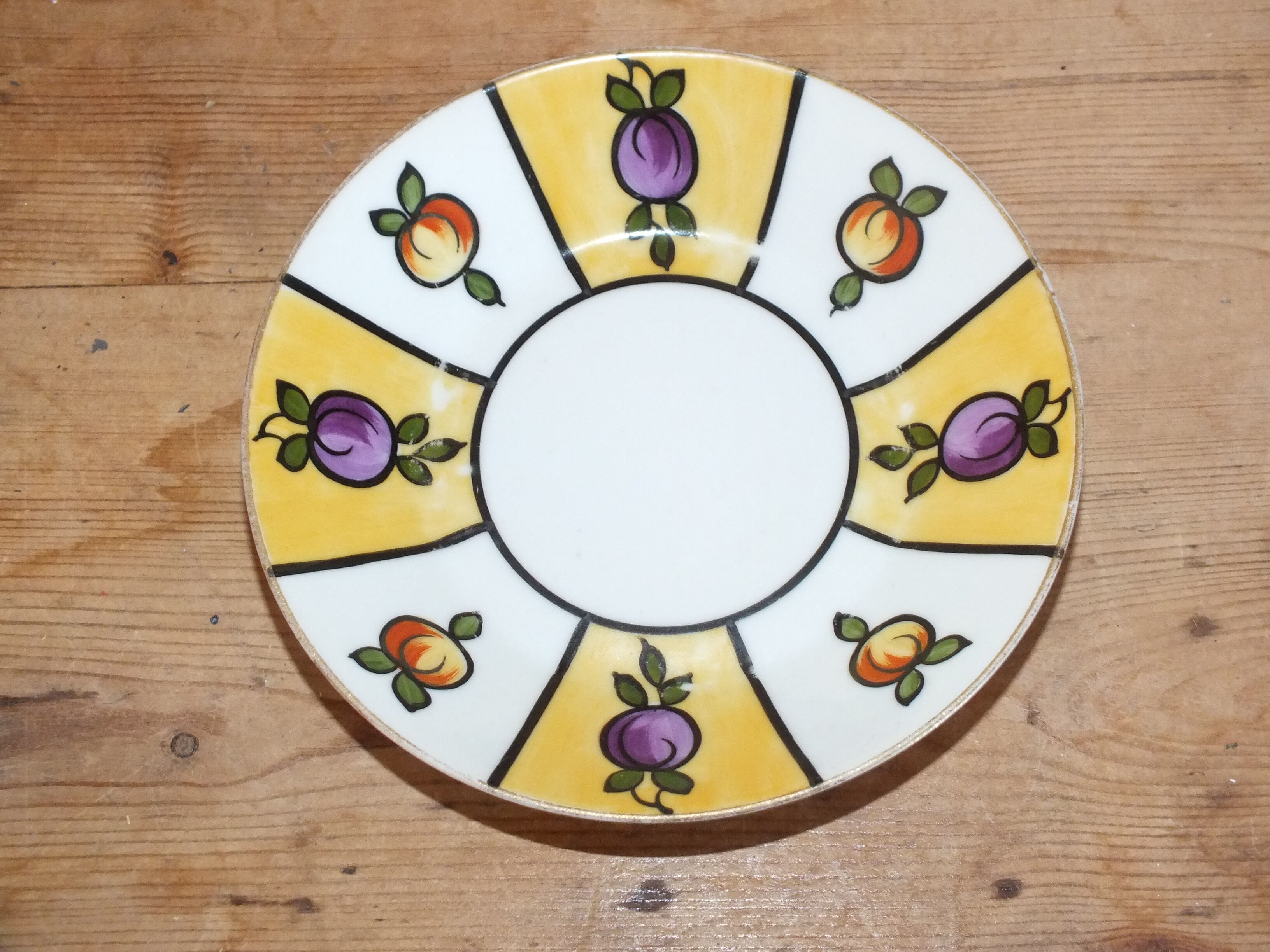 Cup art deco porcelain from Limoges Baranger