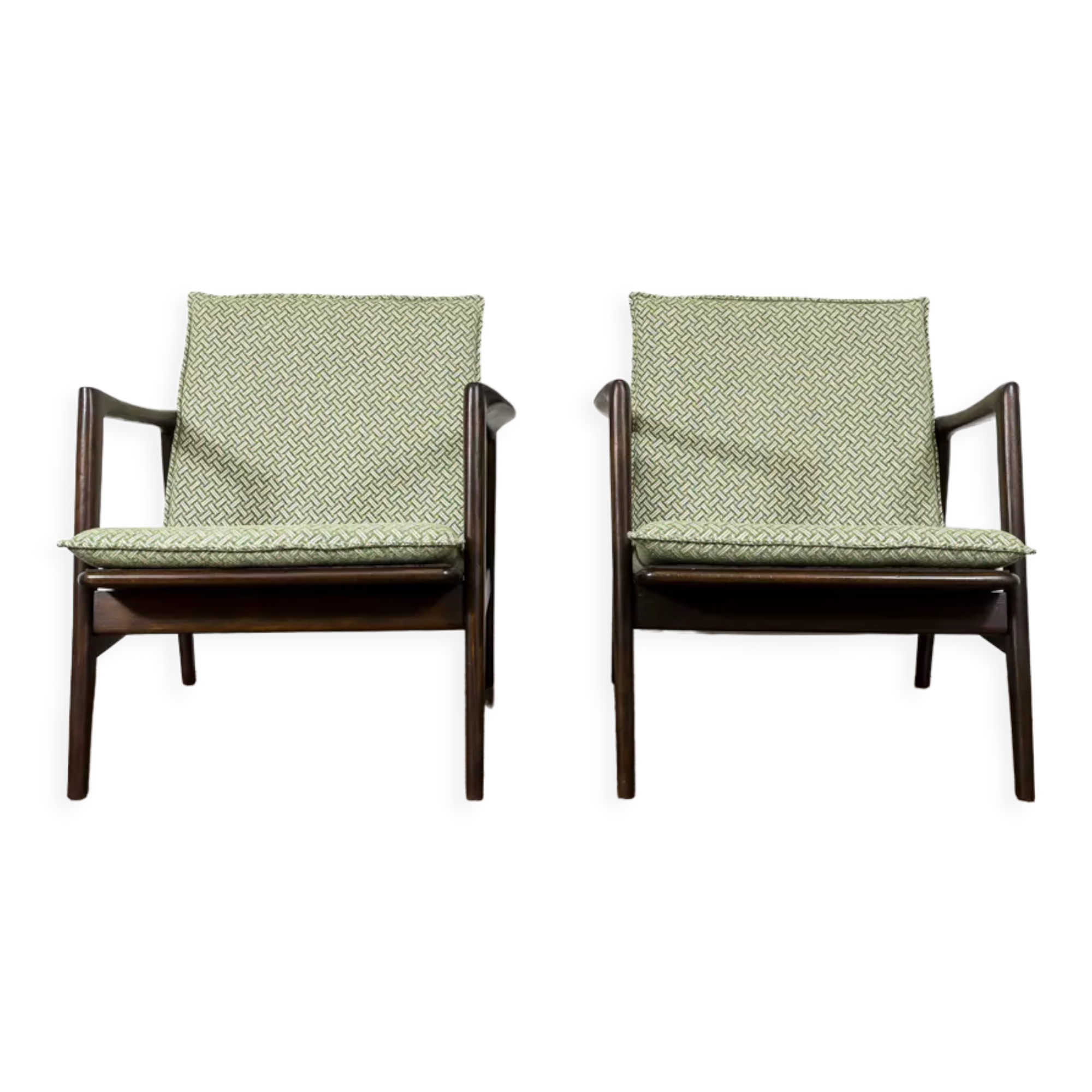 Pair of armchairs type 300 130, 1960's