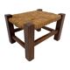 Vintage footstool stool minimalist