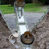 Pair of Murano mirror wall lights from the 50s