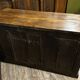 Louis XIV period hunting lodge sideboard in solid walnut circa 1700