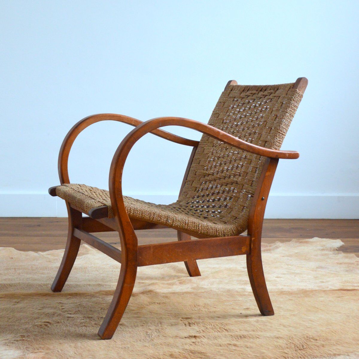 Bauhaus armchair by Erich Dieckmann Art Deco 1920 / 1930s