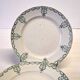 5 vintage dessert plates from Moulins des Loups in good condition