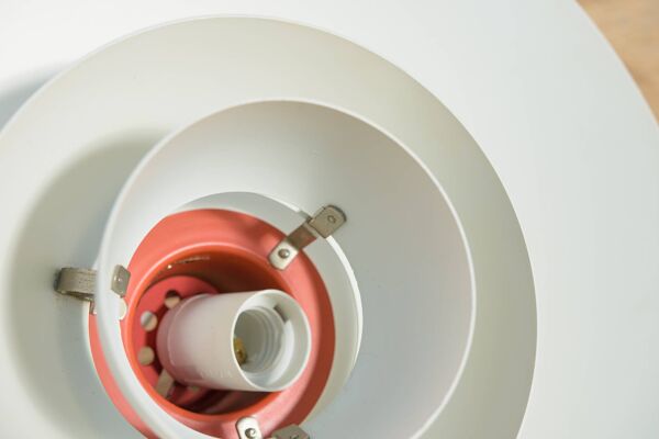 Lampe à Suspension PH4 Mid-Century par Poul Henningsen pour Louis Poulsen, Danemark, 1960s