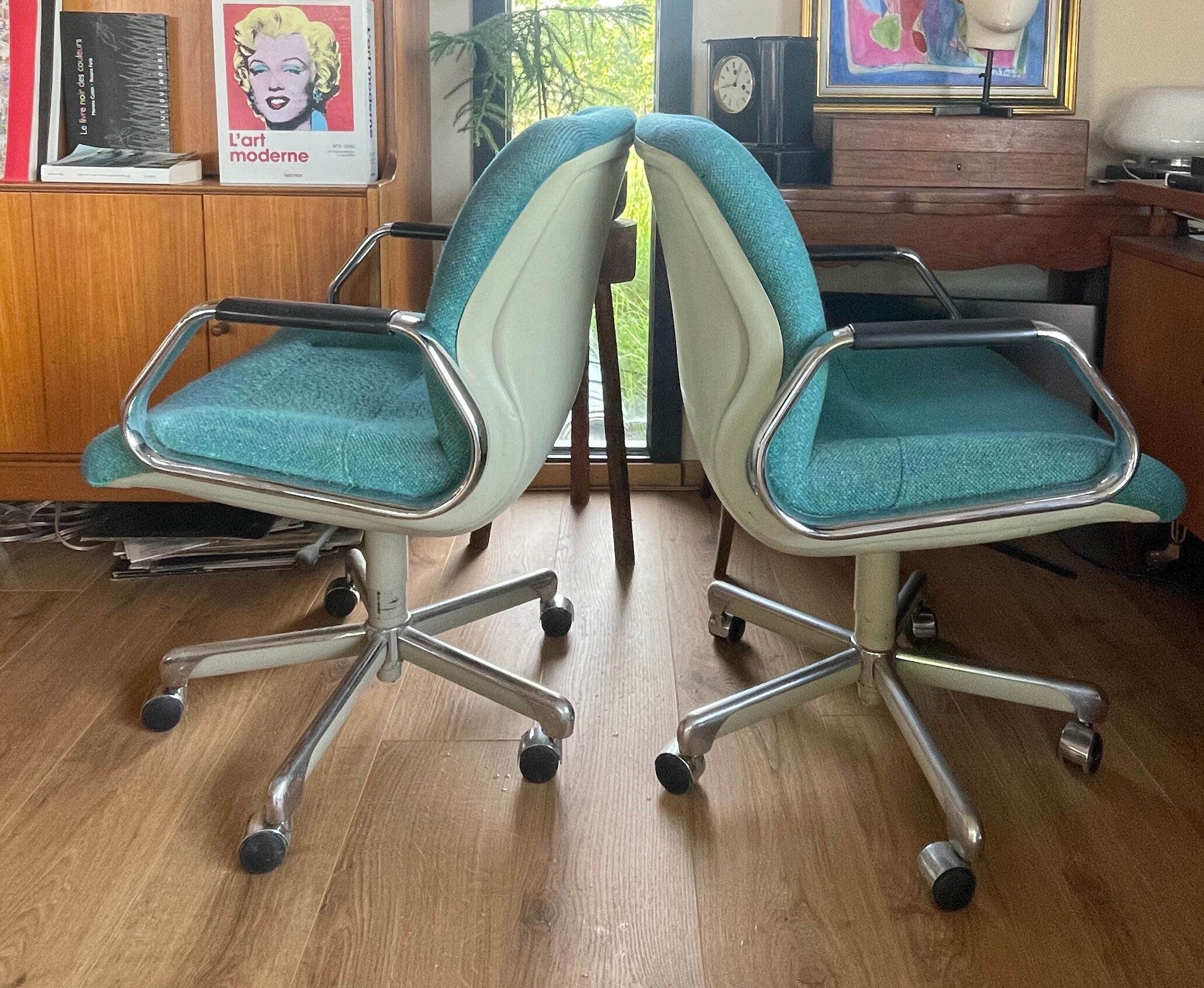 2 fauteuils de bureau Steelcase