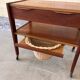 Vintage Scandinavian teak side table