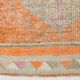 Tapis de couloir vintage rose et orange