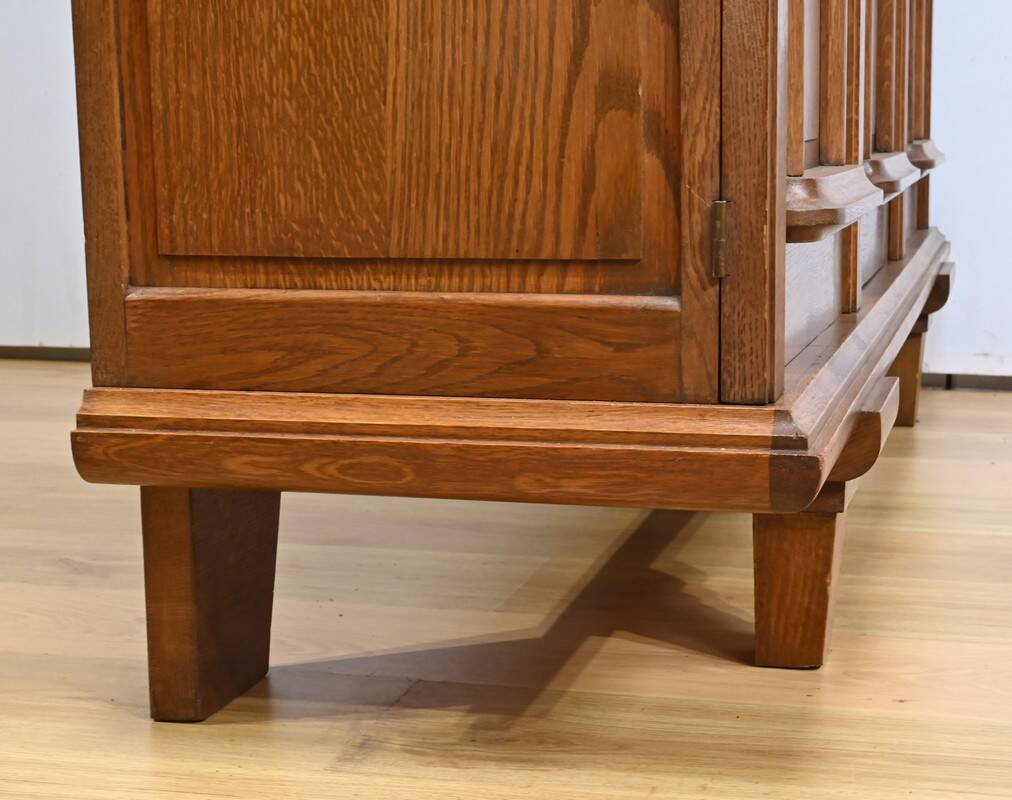 Oak bookcase, Art Deco period – 1940