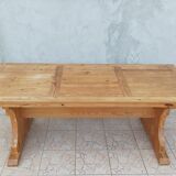 Solid pine farmhouse table