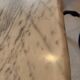 Vintage oval marble table