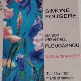 Oil on canvas Simone Fougère