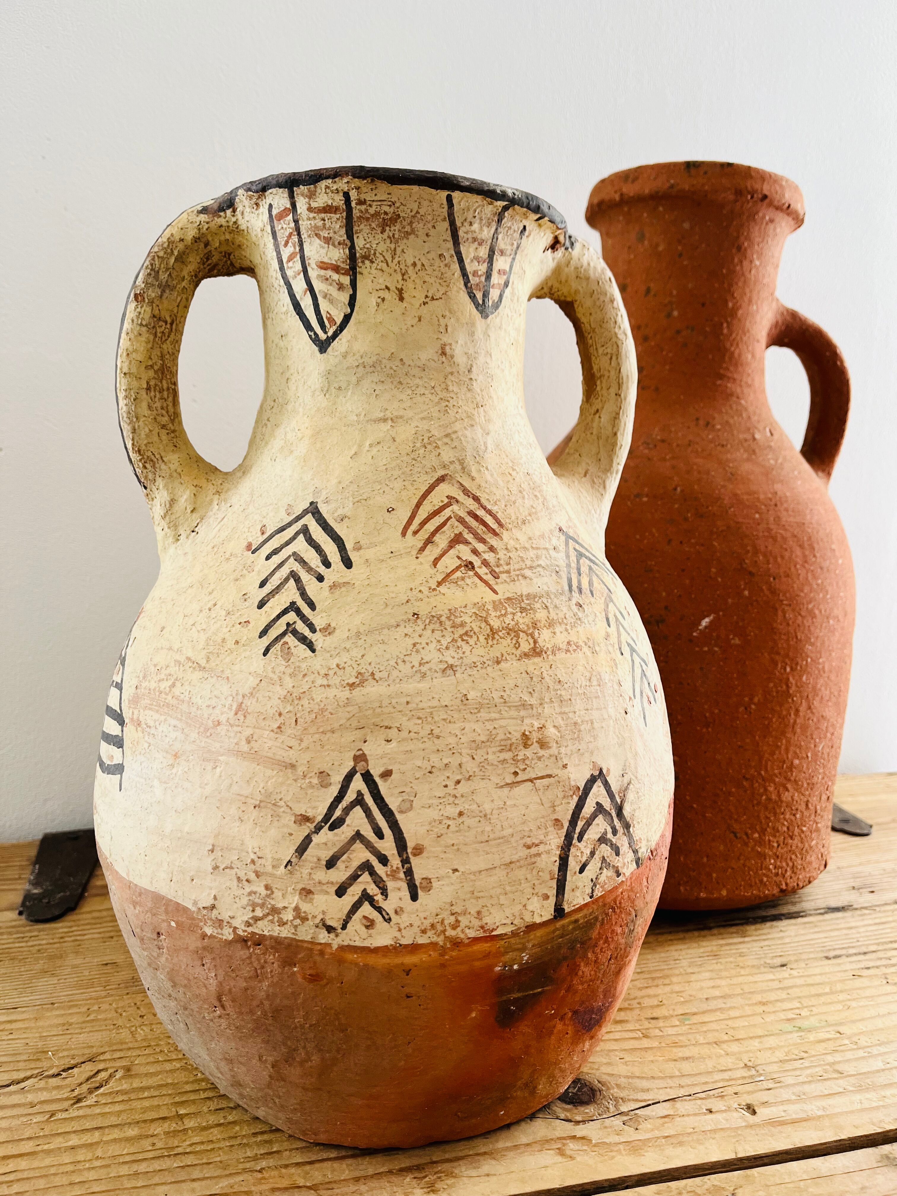 Moroccan terracotta jar