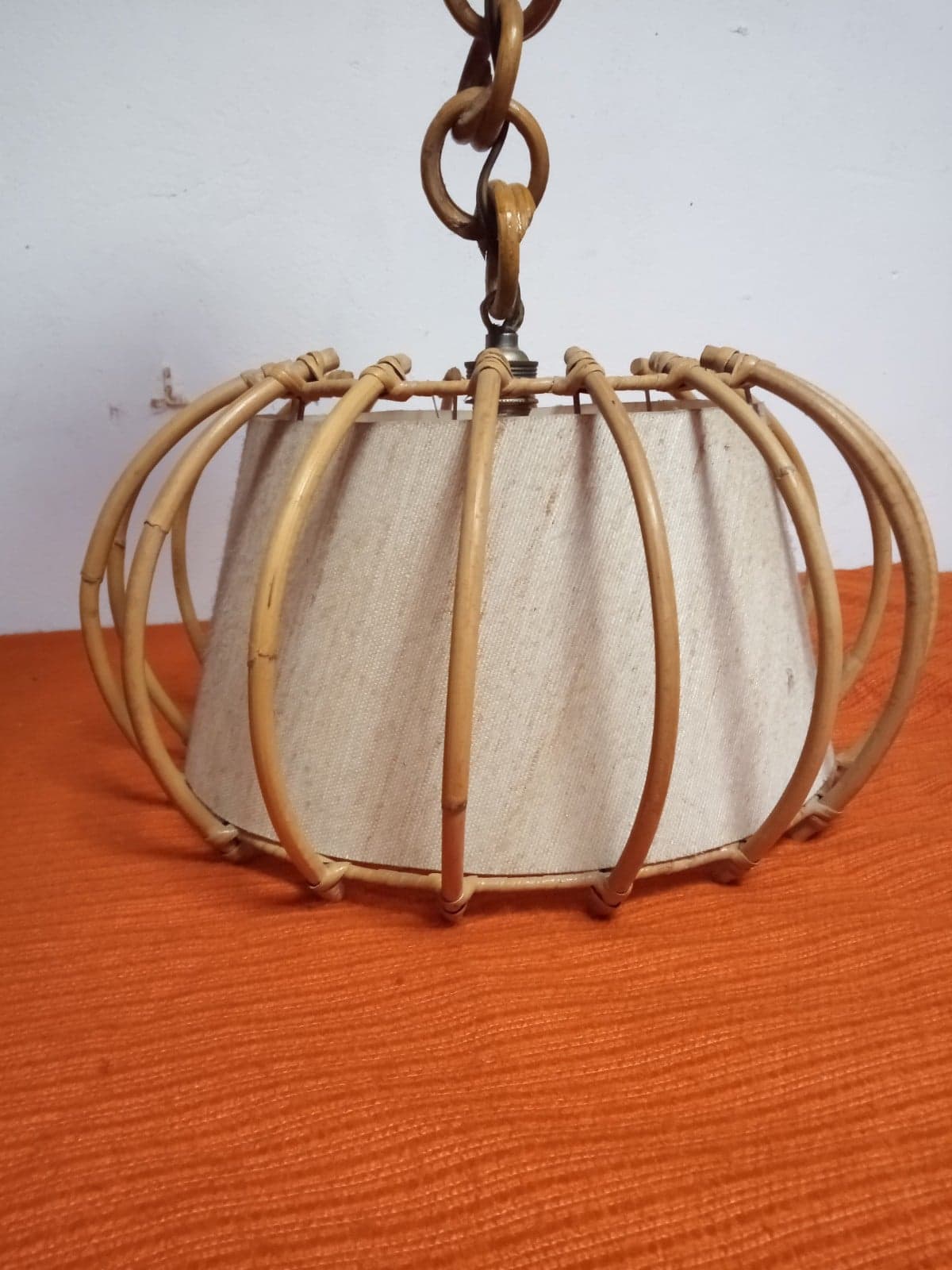 Rattan hanging