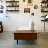 Daybed sofa, Scandinavian 1960s/1970s, vintage, mid-century modern