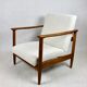 Fauteuil en laine bouclée, années 1970