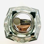 Grey table lighter made of Murano Sommerso glass by Flavio Poli,1960s