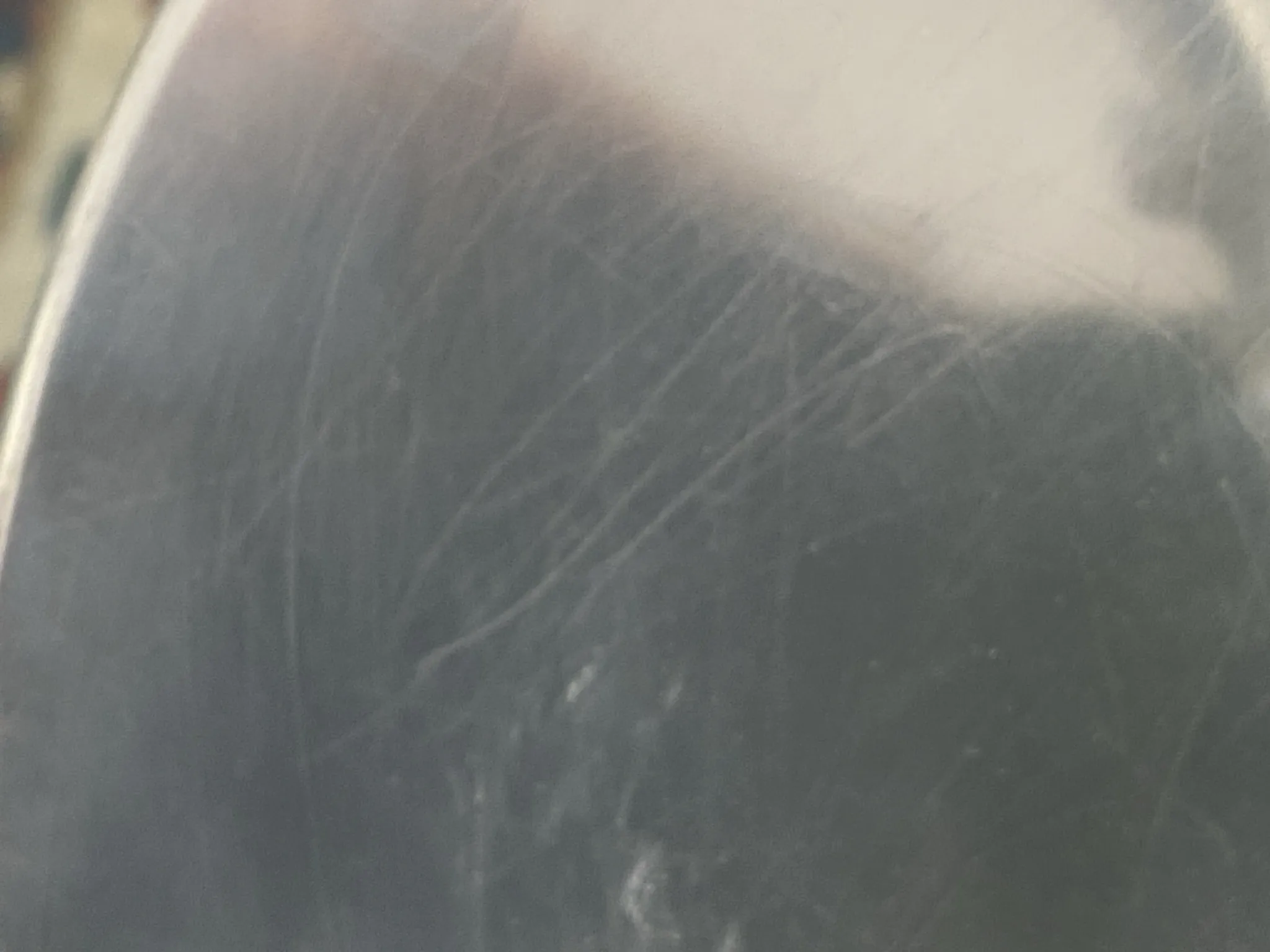 Polished aluminium plate