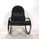 Fauteuil à bascule Strässle Nonna de Paul Tuttle, 1972