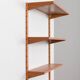 Preben Sorensen Danish teak mid century shelves by PS system Randers, 1960s