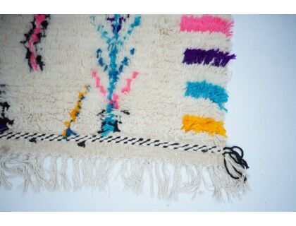 Colorful Berber carpet 265x146cm