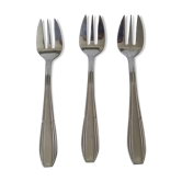 Lot de 3 fourchettes à huîtres