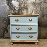 Raw wood & fresh water chest of drawers
