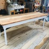 Large white fir country table 1930s