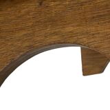 Vintage footstool 60's minimal stool low model