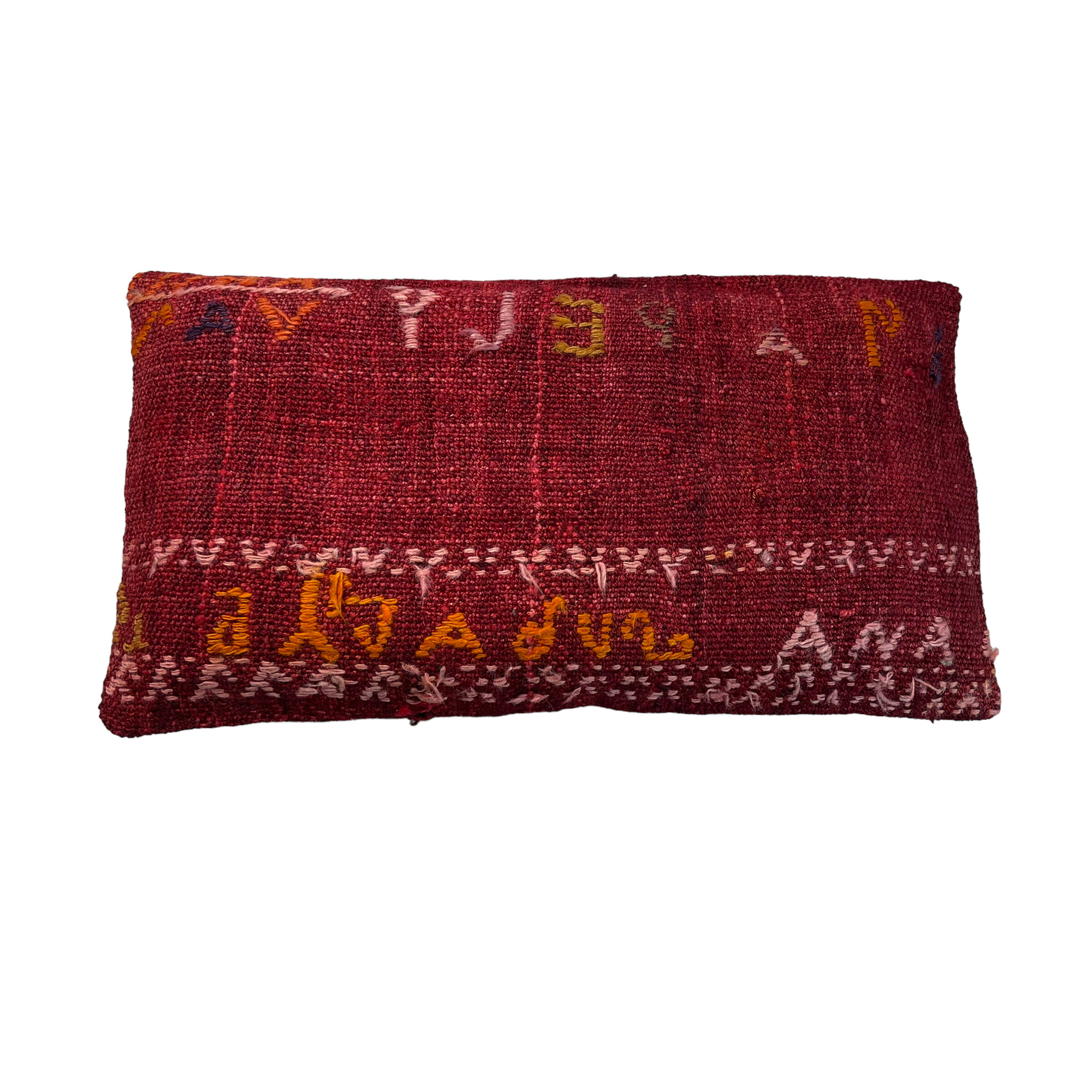 Vintage turkish kilim cushion cover 30x50cm