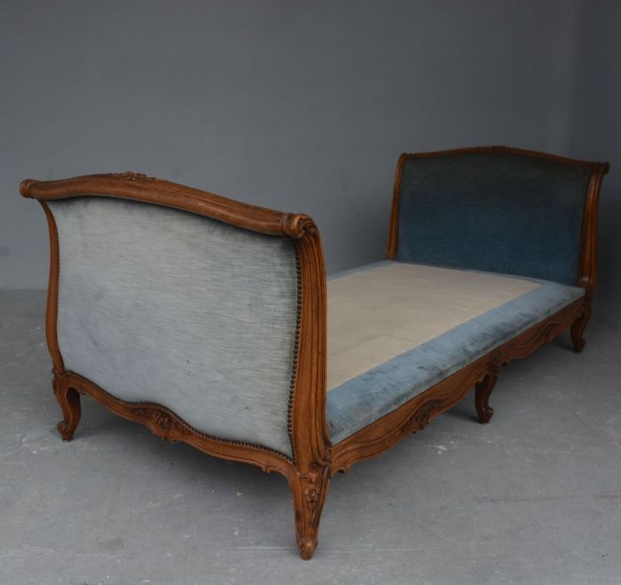 St. Louis XV-style walnut sofa late 19th century