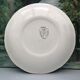 Lots of 6 flat plates model embrun, with floral motifs. Stamped Salins France