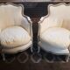 Fauteuils bergères Louis xv