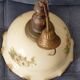 Vintage Scalloped Edge Glass Chandelier