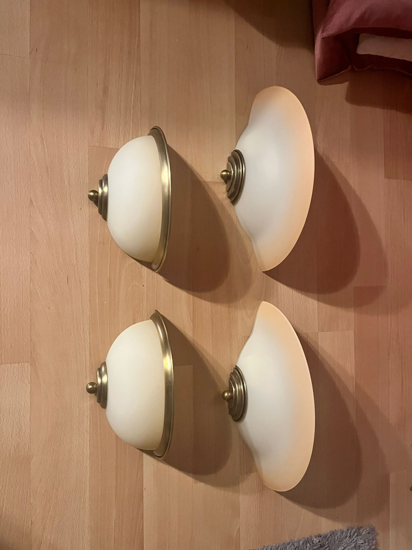 2 sets of 2 wall lights from C.V.L.
