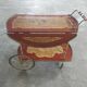 Desserte vintage en marqueterie