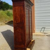Louis Philippe style walnut wardrobe