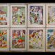 Lot de 4 illustrations bretonnes (par Micheau-Vernez), Corentin, Haude, Gwénolé et Azénor